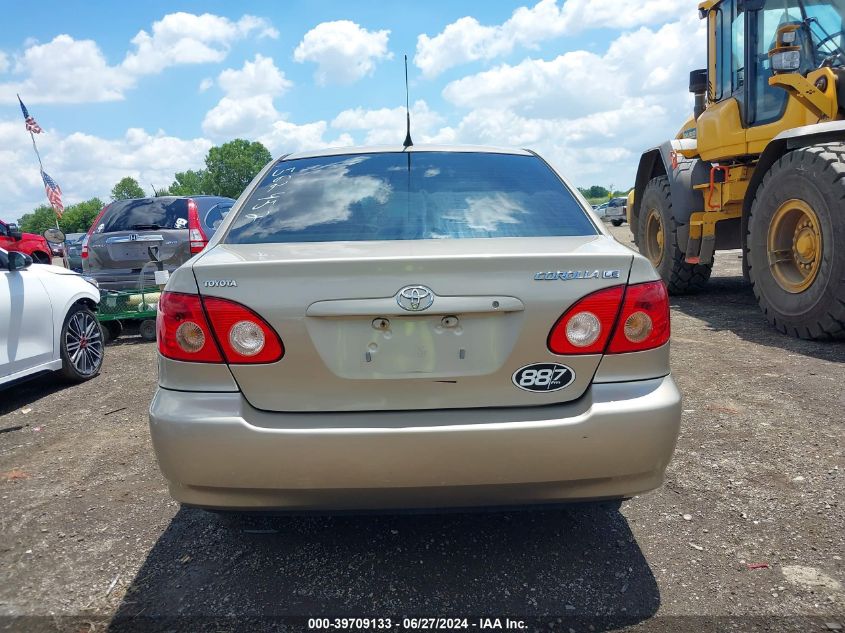 2005 Toyota Corolla Le VIN: 1NXBR32E95Z562452 Lot: 39709133