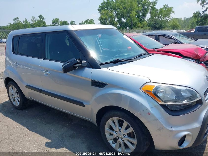 2012 Kia Soul + VIN: KNDJT2A67C7464294 Lot: 39709134