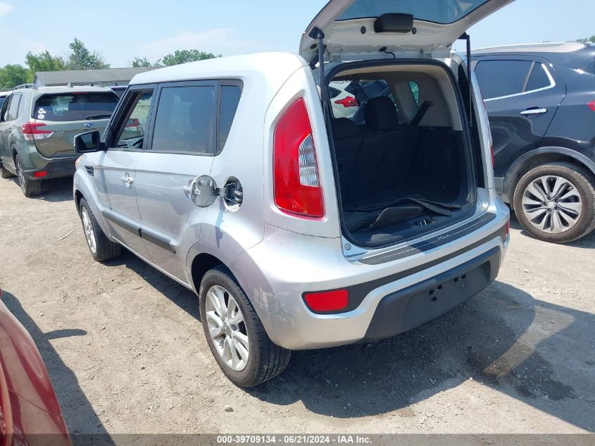 2012 Kia Soul + VIN: KNDJT2A67C7464294 Lot: 39709134