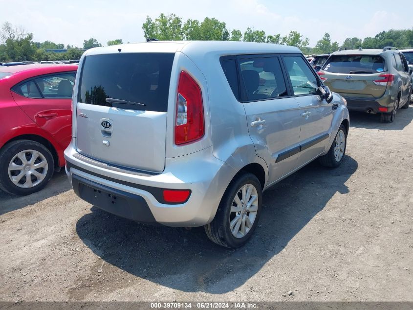 2012 Kia Soul + VIN: KNDJT2A67C7464294 Lot: 39709134