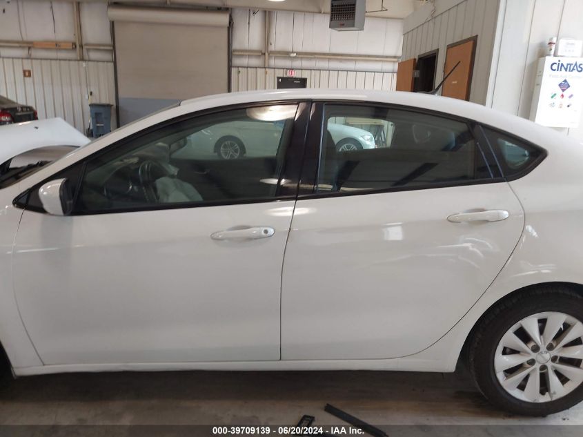 2014 Dodge Dart Sxt VIN: 1C3CDFBB5ED917927 Lot: 39709139