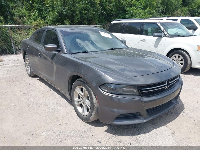 2015 Dodge Charger Se VIN: 2C3CDXBG2FH771296 Lot: 39709148