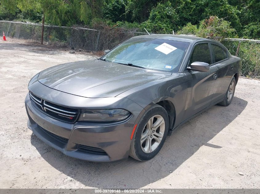 2015 Dodge Charger Se VIN: 2C3CDXBG2FH771296 Lot: 39709148