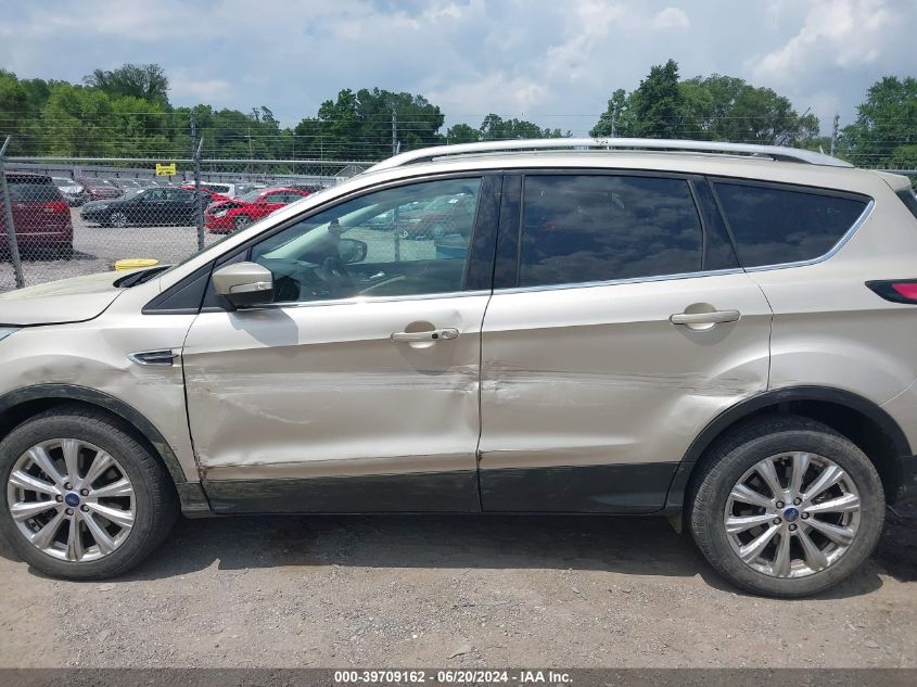 2018 Ford Escape Titanium VIN: 1FMCU9J92JUC56083 Lot: 39709162