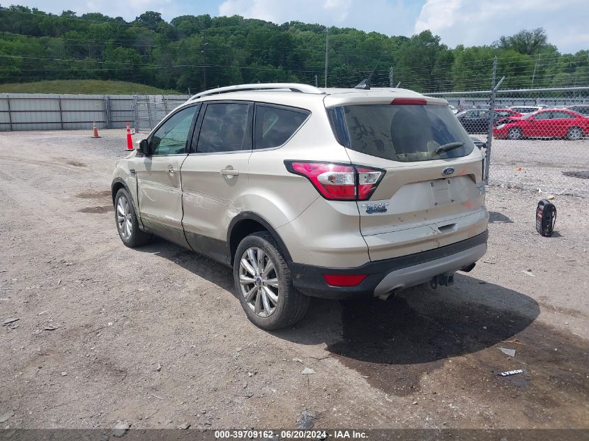 2018 Ford Escape Titanium VIN: 1FMCU9J92JUC56083 Lot: 39709162