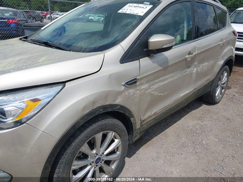 2018 Ford Escape Titanium VIN: 1FMCU9J92JUC56083 Lot: 39709162