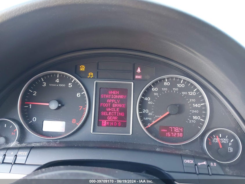 2007 Audi A4 2.0T VIN: WAUDF78E77A018893 Lot: 39709170