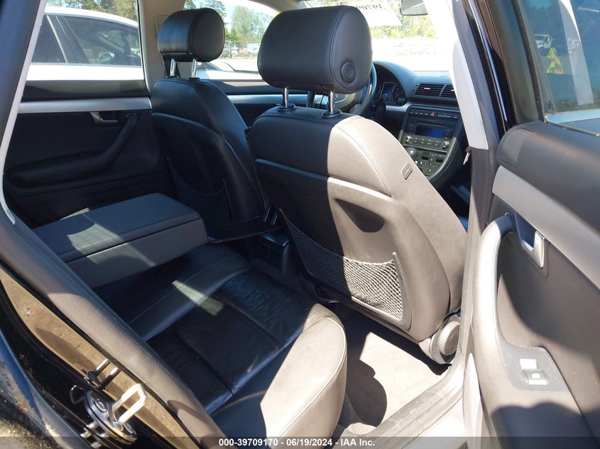 2007 Audi A4 2.0T VIN: WAUDF78E77A018893 Lot: 39709170