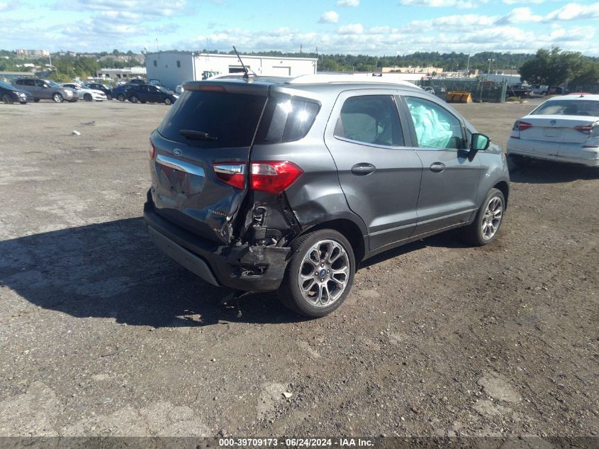 2018 Ford Ecosport Titanium VIN: MAJ6P1WLXJC206302 Lot: 39709173