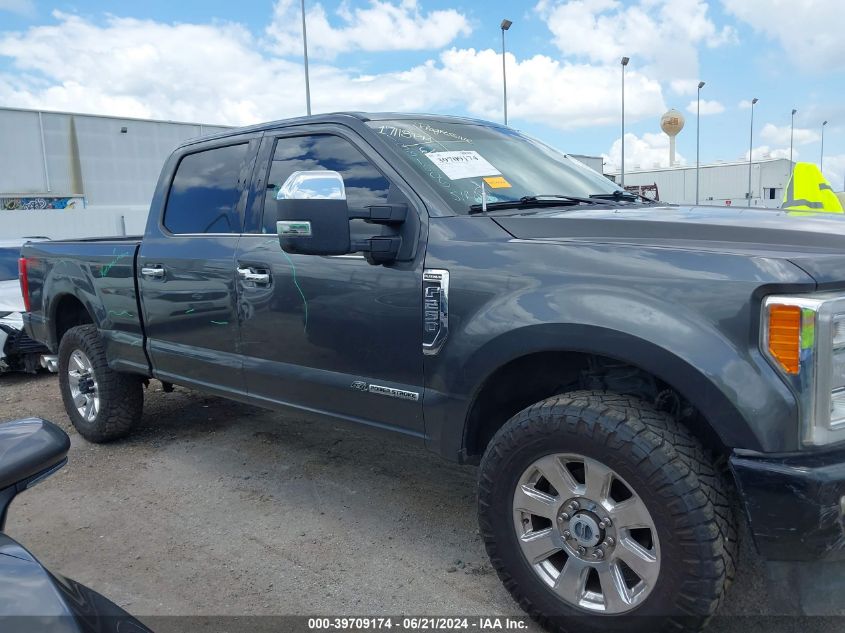 2020 Ford F-250 Platinum VIN: 1FT8W2BT4LEE18234 Lot: 39709174