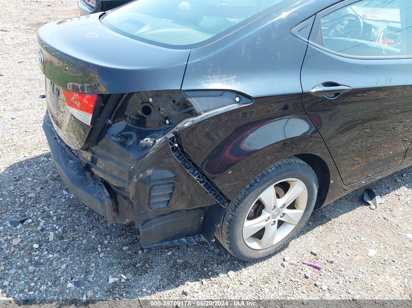 2012 Hyundai Elantra Gls (Ulsan Plant) VIN: KMHDH4AE6CU479660 Lot: 39709178