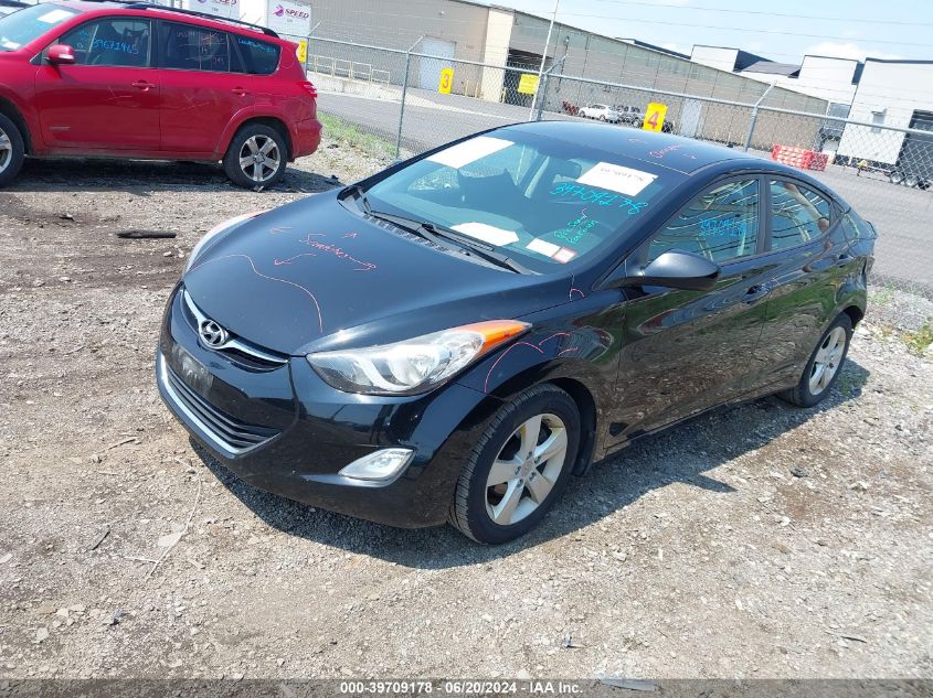 2012 Hyundai Elantra Gls (Ulsan Plant) VIN: KMHDH4AE6CU479660 Lot: 39709178