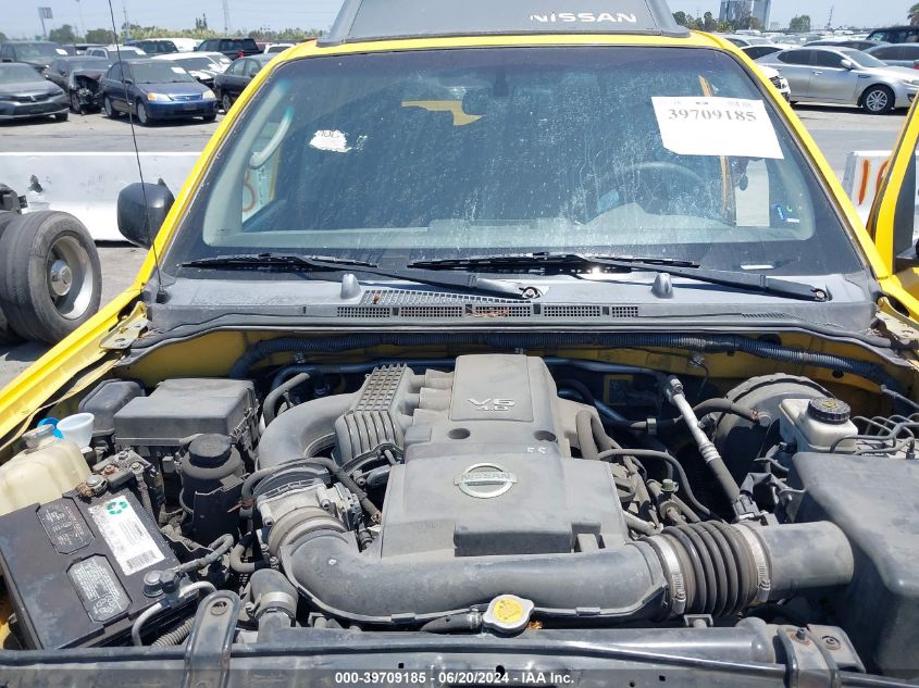 2005 Nissan Xterra Se VIN: 5N1AN08U85C637426 Lot: 39709185