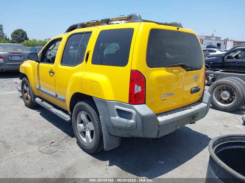 2005 Nissan Xterra Se VIN: 5N1AN08U85C637426 Lot: 39709185