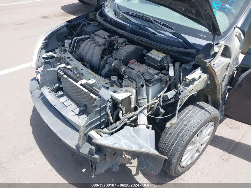 2013 Nissan Versa 1.6 Sv VIN: 3N1CN7AP7DL821367 Lot: 39709187