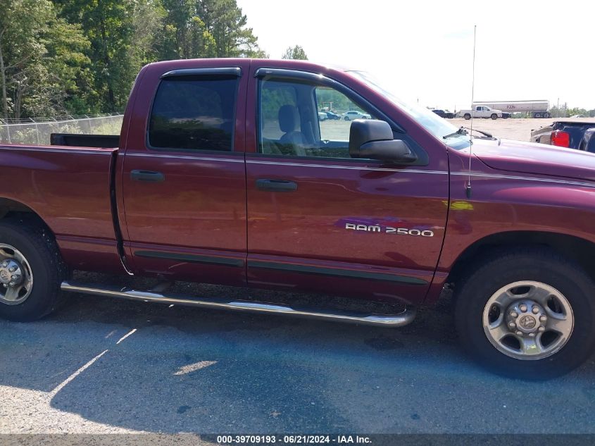 2003 Dodge Ram 2500 Slt/Laramie/St VIN: 3D7KA28673G745750 Lot: 39709193