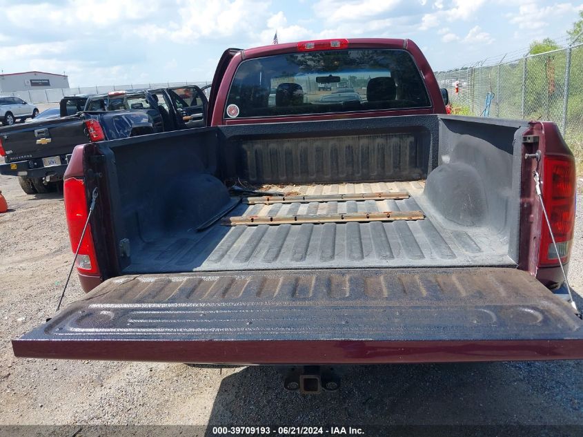 2003 Dodge Ram 2500 Slt/Laramie/St VIN: 3D7KA28673G745750 Lot: 39709193