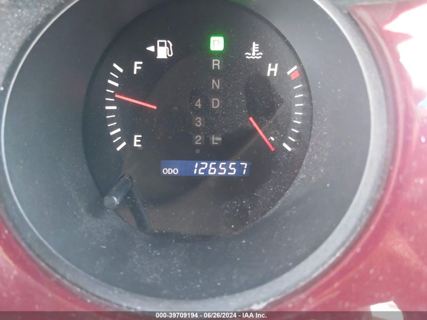 2004 Lexus Es 330 VIN: JTHBA30G840010624 Lot: 39709194