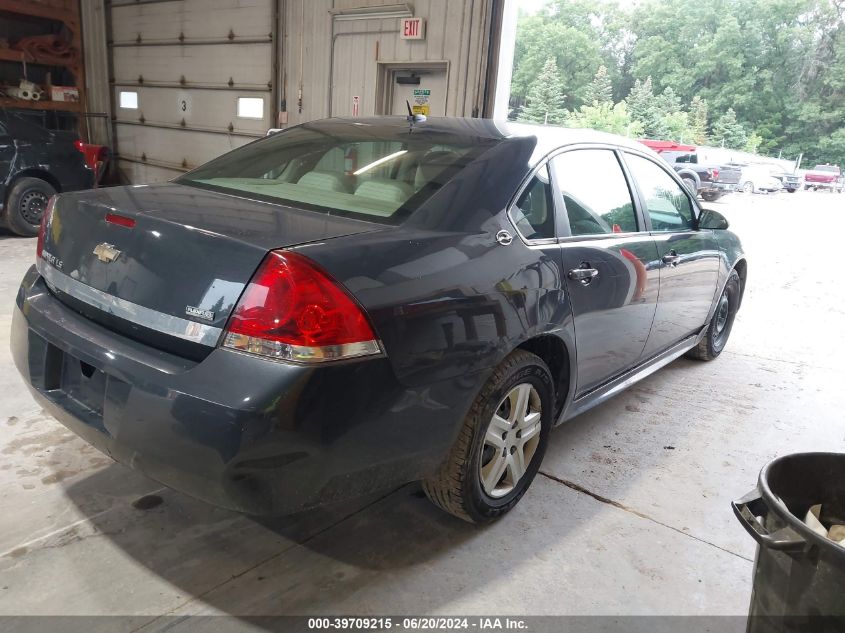 2009 Chevrolet Impala Ls VIN: 2G1WB57K591274104 Lot: 39709215