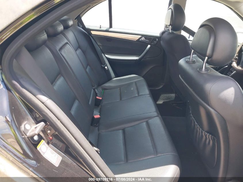 2005 Mercedes-Benz C 230 Kompressor Sport VIN: WDBRF40J15F703700 Lot: 39709216