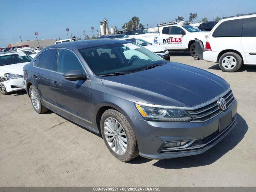 2017 Volkswagen Passat 1.8T Se VIN: 1VWBT7A32HC037821 Lot: 39709221