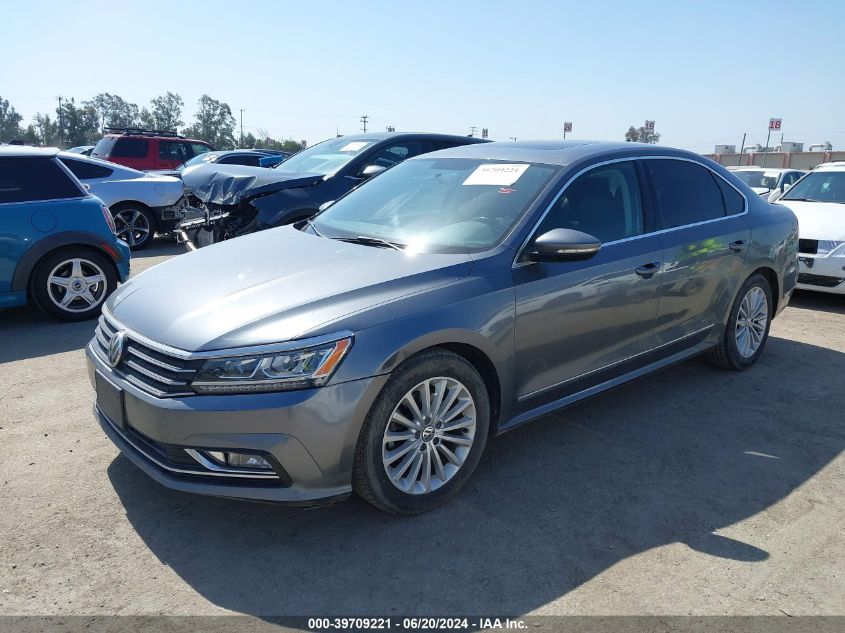 2017 Volkswagen Passat 1.8T Se VIN: 1VWBT7A32HC037821 Lot: 39709221