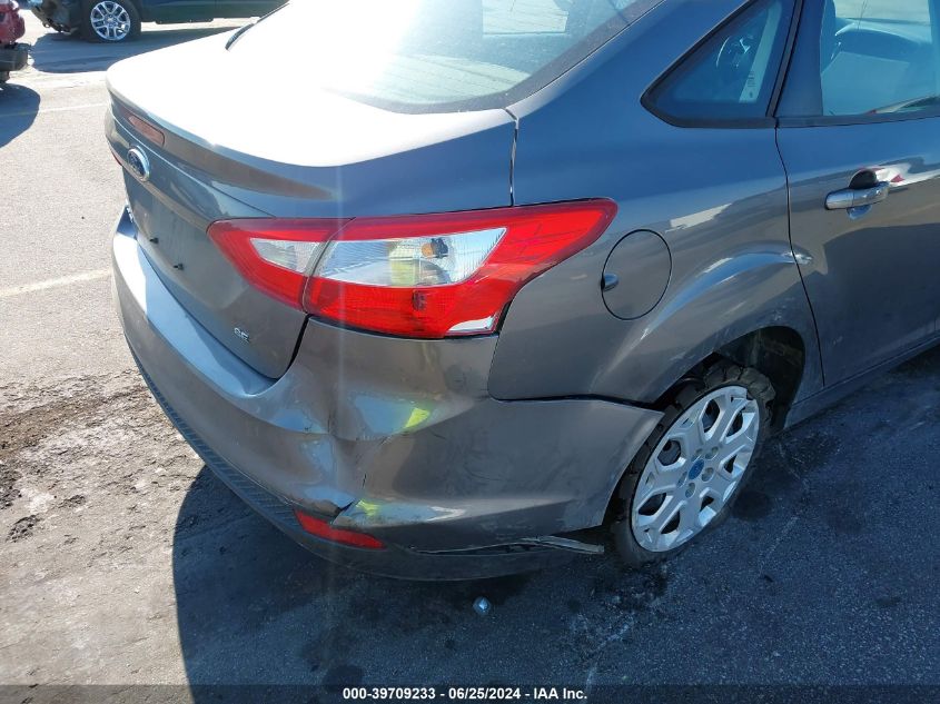 2012 Ford Focus Se VIN: 1FAHP3F26CL356941 Lot: 39709233