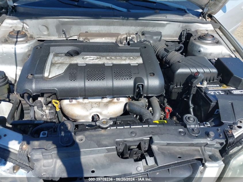 2005 Hyundai Elantra Gls/Gt VIN: KMHDN46D95U030727 Lot: 39709236