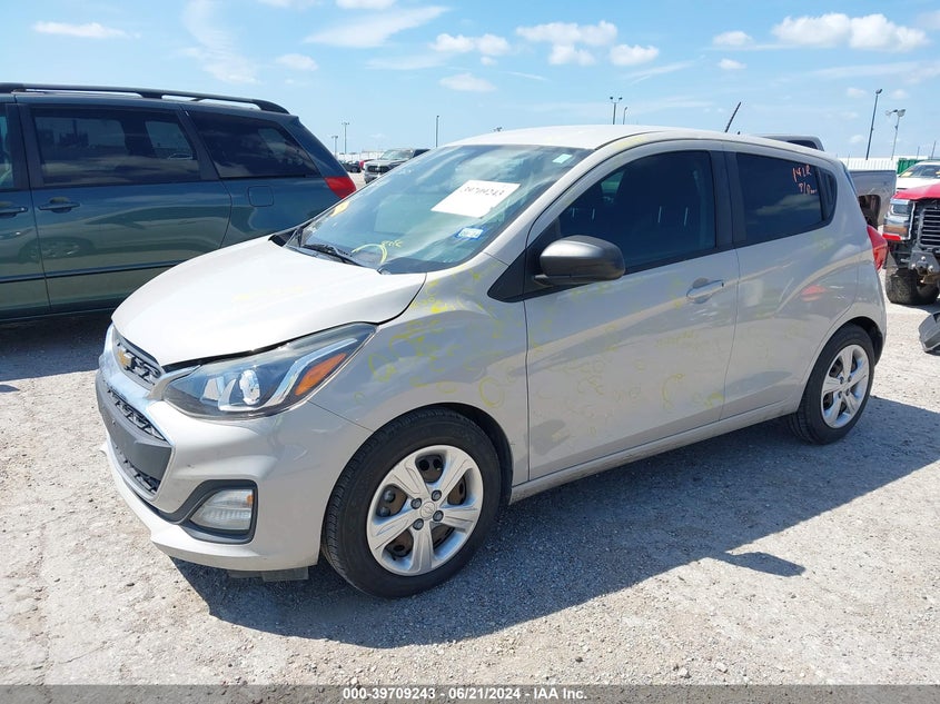 VIN KL8CB6SA4KC758143 2019 CHEVROLET SPARK LS