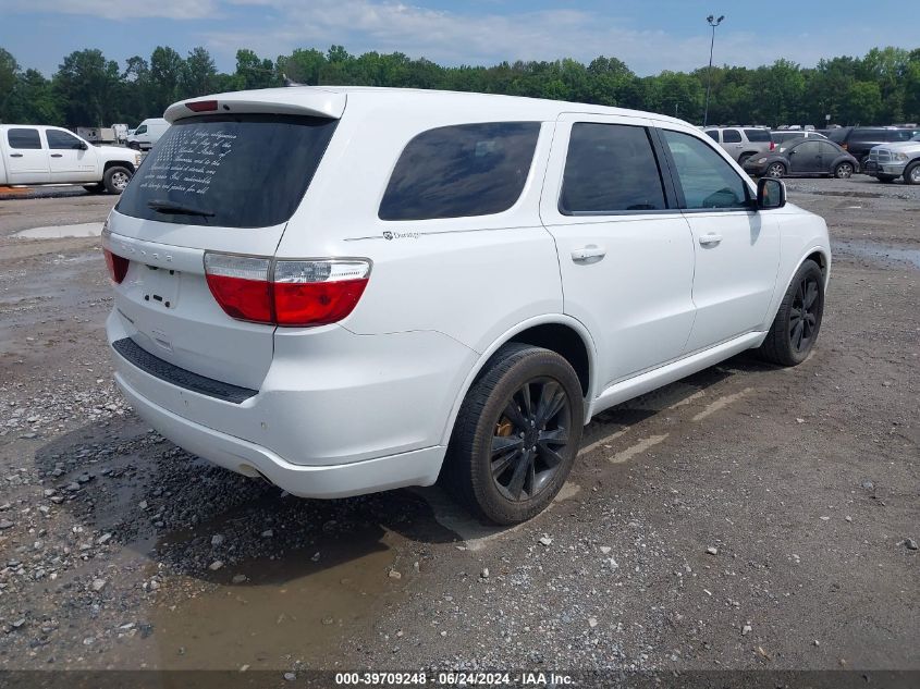 2013 Dodge Durango Sxt VIN: 1C4RDHAG5DC686224 Lot: 39709248