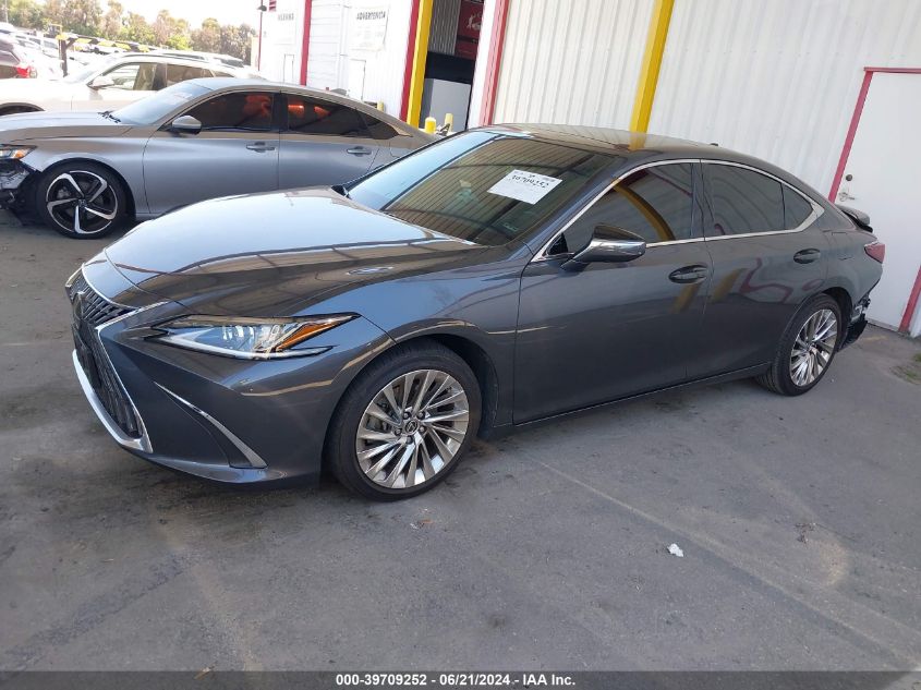 2022 Lexus Es 350 350 Base/350 Luxury/350 U VIN: 58AEZ1B14NU127796 Lot: 39709252