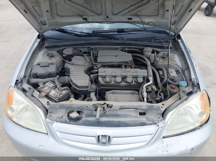 2003 Honda Civic Ex VIN: 1HGES257X3L022027 Lot: 39709256