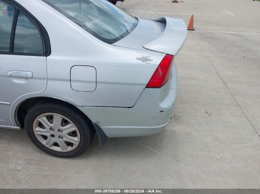 2003 Honda Civic Ex VIN: 1HGES257X3L022027 Lot: 39709256