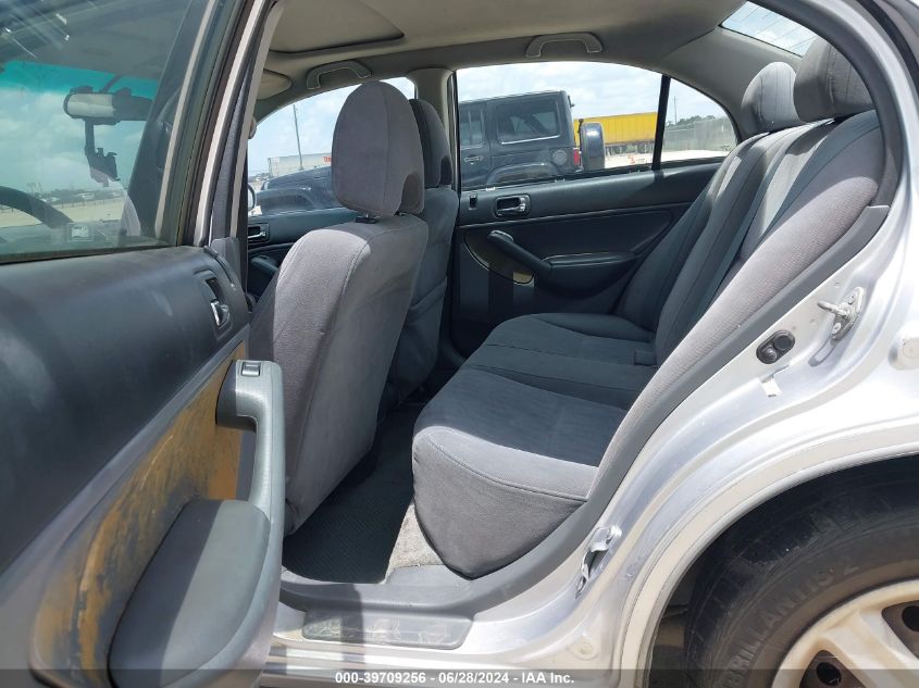 2003 Honda Civic Ex VIN: 1HGES257X3L022027 Lot: 39709256