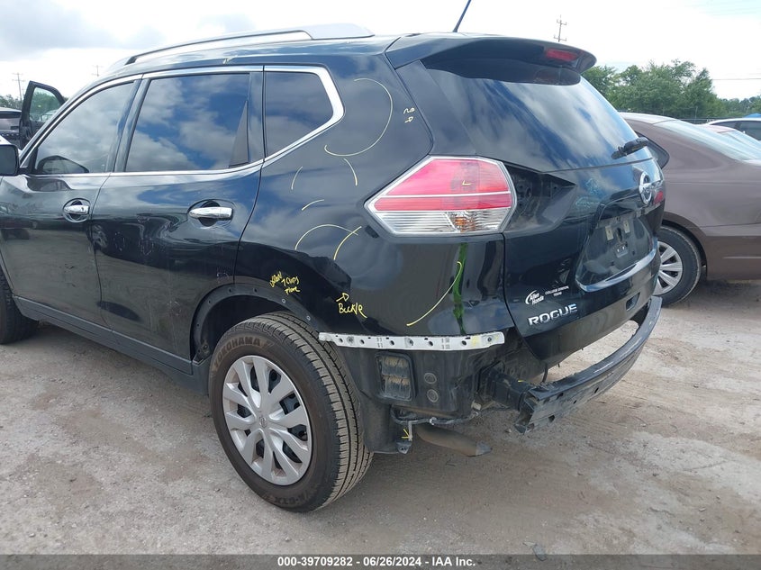 2016 NISSAN ROGUE S/SL/SV - KNMAT2MTXGP728342