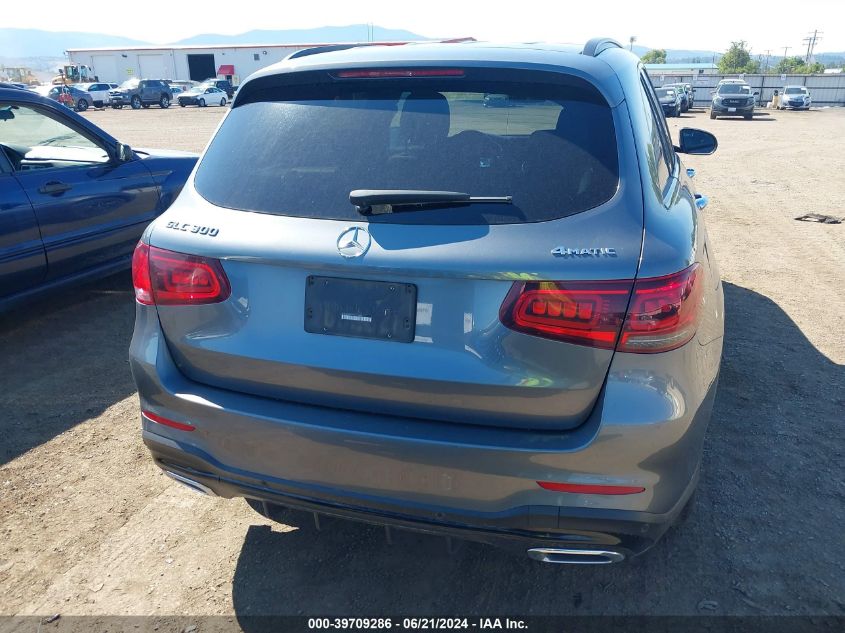 2022 Mercedes-Benz Glc 300 4Matic VIN: W1N0G8EBXNV373490 Lot: 39709286