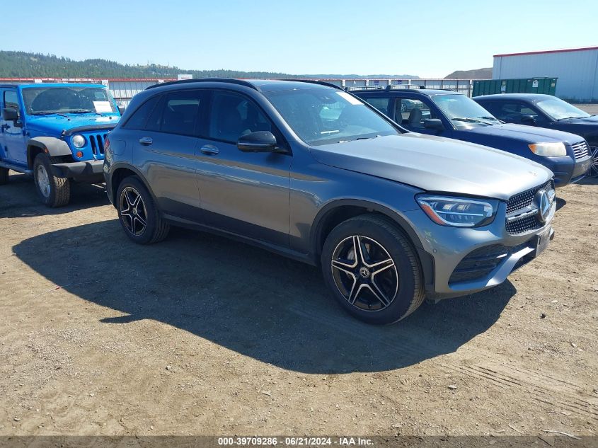 2022 Mercedes-Benz Glc 300 4Matic VIN: W1N0G8EBXNV373490 Lot: 39709286