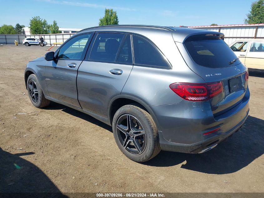 2022 Mercedes-Benz Glc 300 4Matic VIN: W1N0G8EBXNV373490 Lot: 39709286