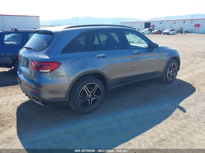 2022 Mercedes-Benz Glc 300 4Matic VIN: W1N0G8EBXNV373490 Lot: 39709286