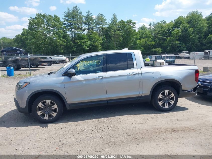 2019 Honda Ridgeline Rtl-E VIN: 5FPYK3F78KB024769 Lot: 39709290