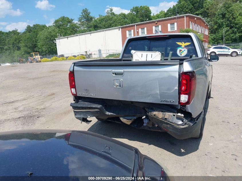 2019 Honda Ridgeline Rtl-E VIN: 5FPYK3F78KB024769 Lot: 39709290