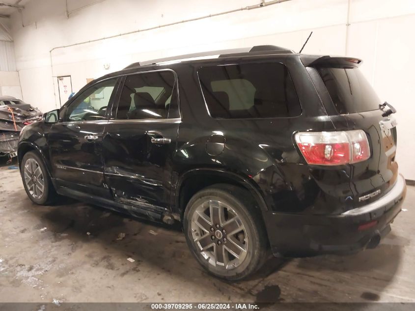 2012 GMC Acadia Denali VIN: 1GKKVTED3CJ135211 Lot: 39709295