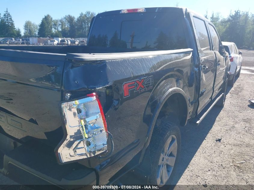 2018 Ford F-150 Xlt VIN: 1FTEW1E53JKE60340 Lot: 39709309