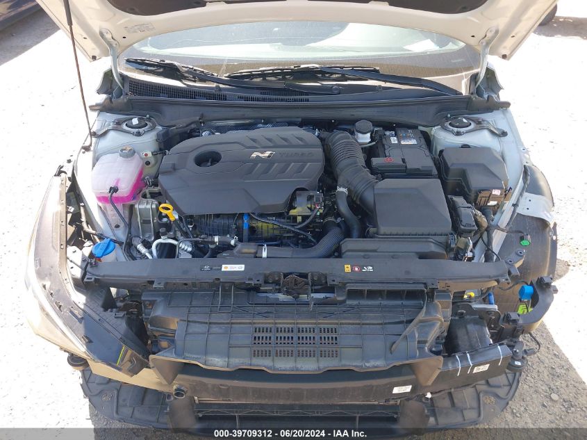 2023 Hyundai Elantra N VIN: KMHLW4AK2PU010790 Lot: 39709312