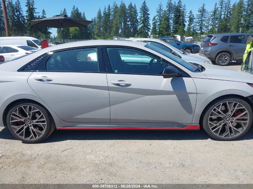 2023 Hyundai Elantra N VIN: KMHLW4AK2PU010790 Lot: 39709312