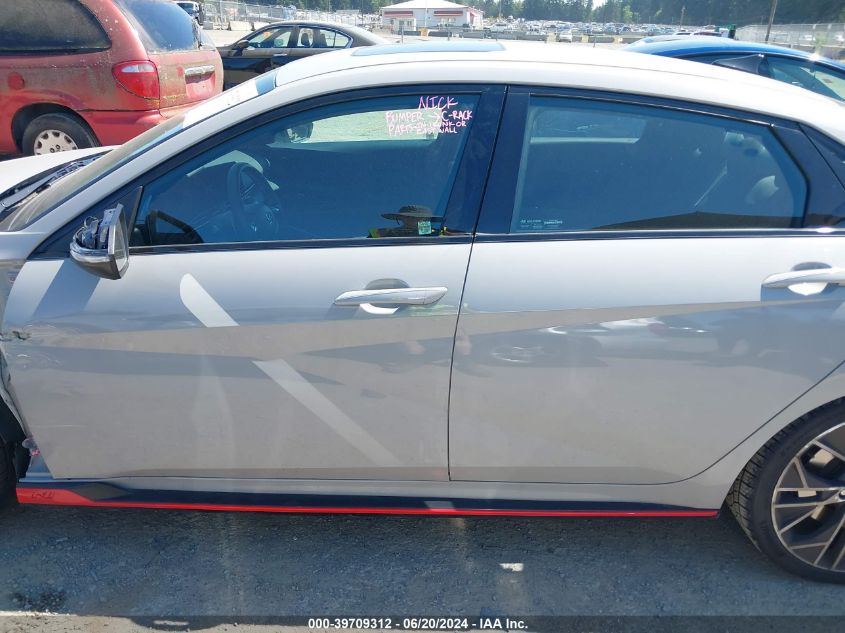 2023 Hyundai Elantra N VIN: KMHLW4AK2PU010790 Lot: 39709312