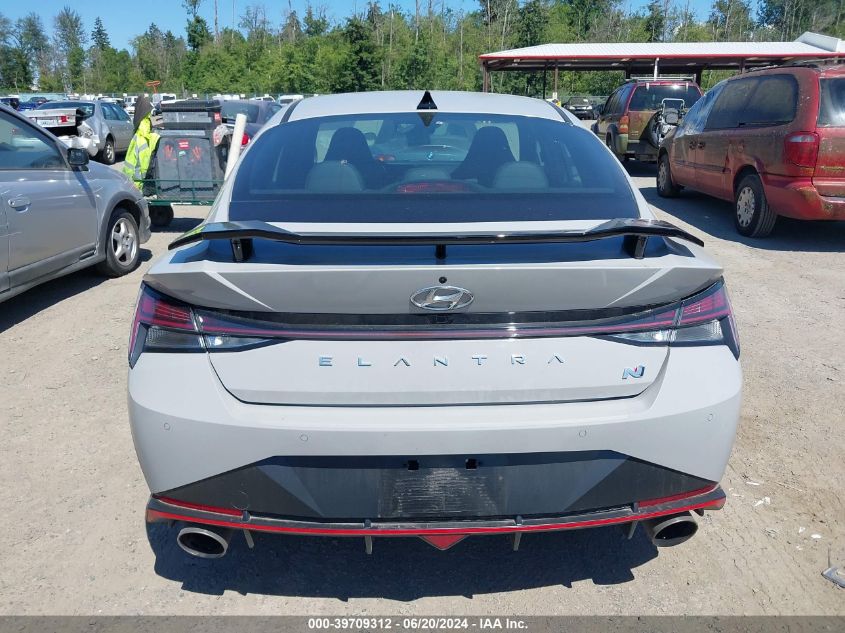 2023 Hyundai Elantra N VIN: KMHLW4AK2PU010790 Lot: 39709312