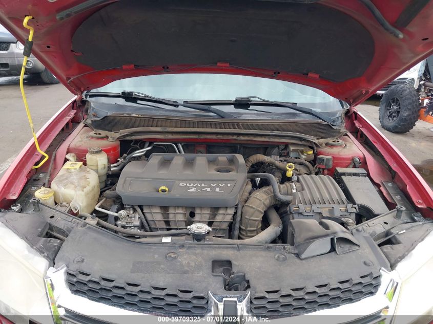 2012 Dodge Avenger Se VIN: 1C3CDZAB9CN272709 Lot: 39709325