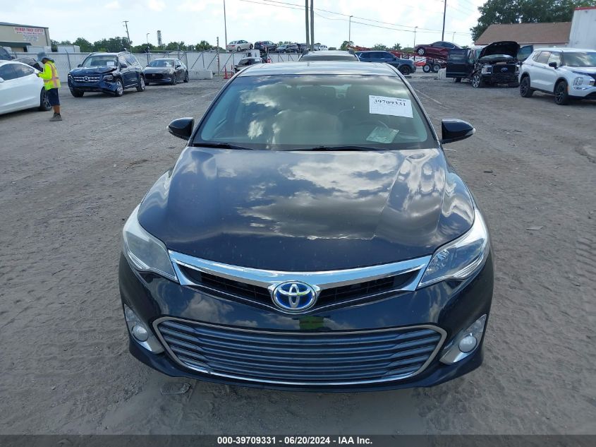 2015 Toyota Avalon Hybrid Xle Touring VIN: 4T1BD1EB7FU044717 Lot: 39709331