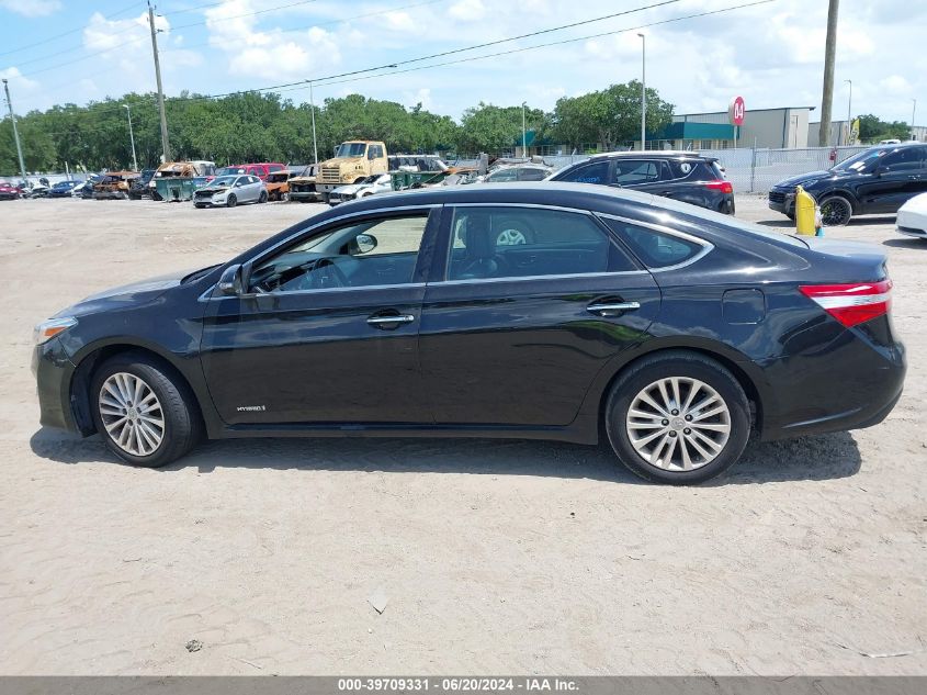 2015 Toyota Avalon Hybrid Xle Touring VIN: 4T1BD1EB7FU044717 Lot: 39709331